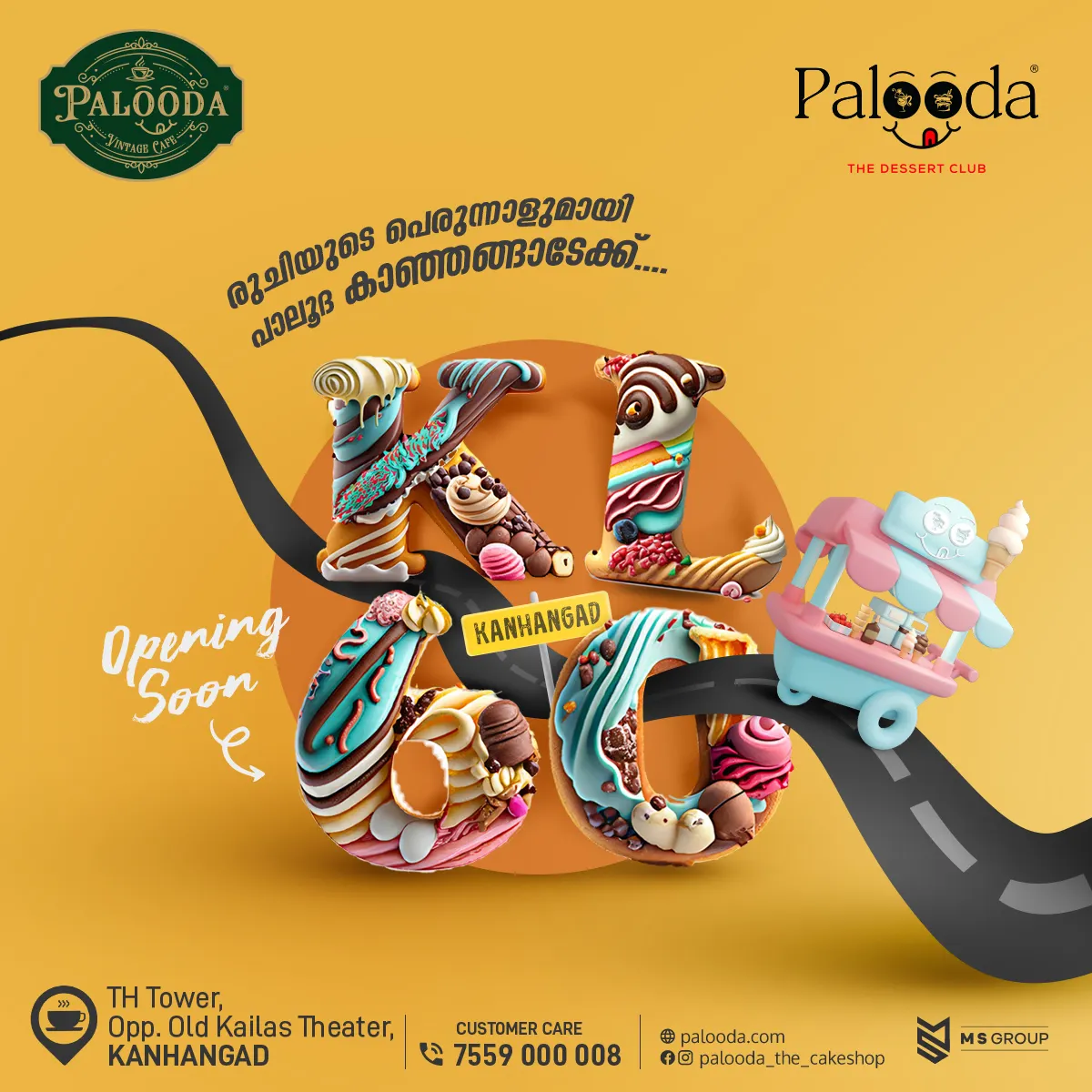 Palooda coming Soon At Kanhangad